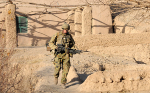 soldier in Afghanistan
